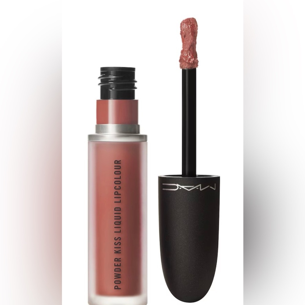 MAC Cosmetics Powder Kiss Liquid Lipcolour - Soft Brown - Picture 2 of 5